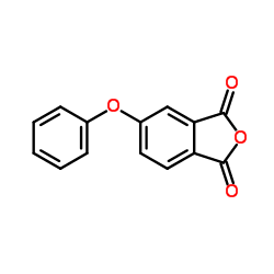 4-苯氧基邻苯二甲酸酐结构式