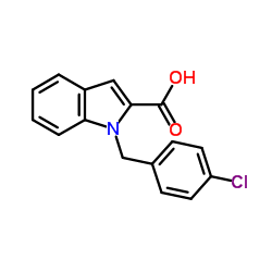 1-(4-Chlorobenzyl)-1H-indole-2-carboxylic acid图片