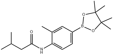 3-methyl-N-[2-methyl-4-(4,4,5,5-tetramethyl-1,3,2-dioxaborolan-2-yl)phenyl]butanamide picture