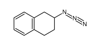 2-azido-1,2,3,4-tetrahydro-naphthalene Structure