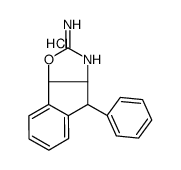 4-phenyl-4,8b-dihydro-3aH-indeno[2,1-d][1,3]oxazol-2-amine,hydrochloride结构式