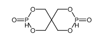 3,9-dioxo-3,9-diphospha-2,4,8,10-tetraoxa-spiro[5.5]undecane Structure