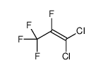 1,1-dichloro-2,3,3,3-tetrafluoroprop-1-ene Structure