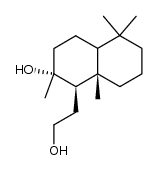 biscyclohomofarnesane-8α,12-diol Structure