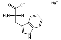 L-Trp sodium salt结构式