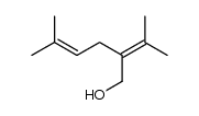 5-Methyl-2-(1'-methylethyliden)-4-hexen-1-ol Structure