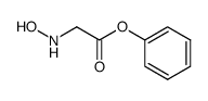 Glycine, N-hydroxy-, phenyl ester (9CI) Structure