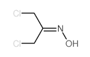 N-(1,3-dichloropropan-2-ylidene)hydroxylamine structure