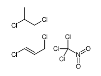 1,2-dichloropropane,(E)-1,3-dichloroprop-1-ene,trichloro(nitro)methane结构式