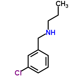 N-(3-Chlorobenzyl)-1-propanamine结构式