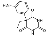 5-(3-amino-phenyl)-5-ethyl-pyrimidine-2,4,6-trione Structure