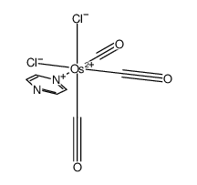 [fac-Os(CO)3Cl2(pyrazine)] Structure