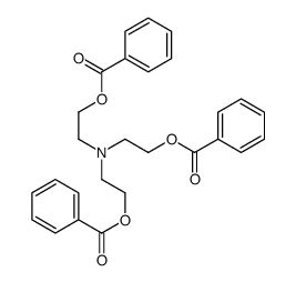 2,2',2''-nitrilotriethyl tribenzoate结构式