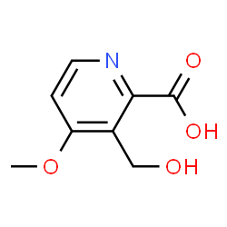 2-Pyridinecarboxylicacid,3-(hydroxymethyl)-4-methoxy-(9CI)结构式