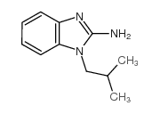 1H-Benzimidazol-2-amine,1-(2-methylpropyl)-(9CI) structure