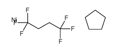 cyclopentane,1,1,1,4,4,4-hexafluorobutane,nickel Structure