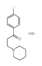 1-(4-chlorophenyl)-3-(1-piperidyl)propan-1-one Structure