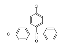 bis(p-chlorophenyl)phenylphosphine oxide结构式