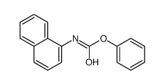 phenyl N-naphthalen-1-ylcarbamate Structure