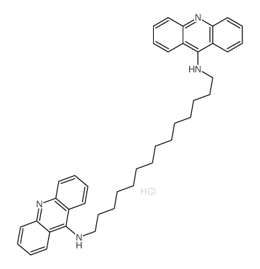 N,N-diacridin-9-yltetradecane-1,14-diamine structure