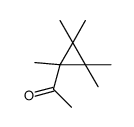 1-(1,2,2,3,3-pentamethylcyclopropyl)ethanone Structure