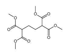 tetramethyl butane-1,1,4,4-tetracarboxylate Structure