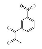 1-(3-nitrophenyl)propane-1,2-dione结构式