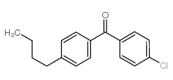 4-(1-BUTYL)-4'-CHLOROBENZOPHENONE structure