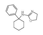 2-Oxazoline, 2-(1-phenylcyclohexylamino)-结构式