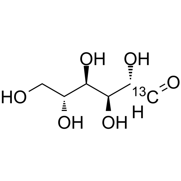 D-甘露糖 13C结构式