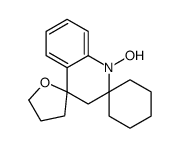 4'',5''-dihydro-1'H,3'H,3''H-dispiro[cyclohexane-1,2'-quinoline-4',2''-furan]-1'-ol结构式