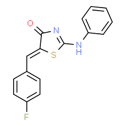 2-(4-FLUOROPHENYL)-7-METHOXYIMIDAZO[2,1-B]BENZOTHIAZOLE Structure