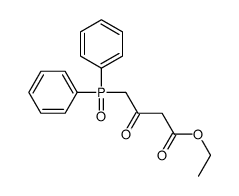 ethyl 4-diphenylphosphoryl-3-oxobutanoate结构式