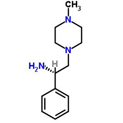 1-Piperazineethanamine,4-methyl-alpha-phenyl-,(alphaS)-(9CI) Structure