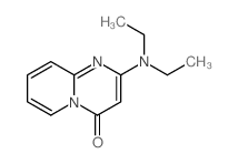 8-diethylamino-1,7-diazabicyclo[4.4.0]deca-2,4,6,8-tetraen-10-one Structure