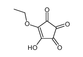 4-ethoxy-5-hydroxy-cyclopent-4-ene-1,2,3-trione Structure