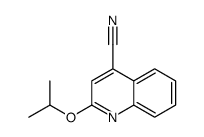 Cinchoninonitrile,2-isopropoxy- (4CI)结构式