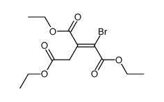 γ-bromo-aconitic acid triethyl ester结构式