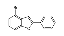 4-BROMO-2-PHENYLBENZOFURAN Structure