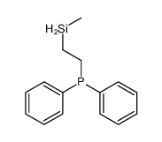 2-methylsilylethyl(diphenyl)phosphane Structure