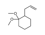 1,1-dimethoxy-2-prop-2-enylcyclohexane结构式