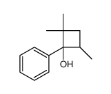 Cyclobutanol, 2,2,4-trimethyl-1-phenyl结构式