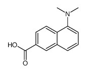 5-(dimethylamino)naphthalene-2-carboxylic acid Structure