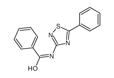 N-(5-phenyl-1,2,4-thiadiazol-3-yl)benzamide Structure