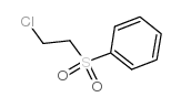 2-Chloroethyl Phenyl Sulfone Structure