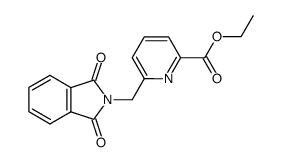 ethyl 6-((1,3-dioxoisoindolin-2-yl)methyl)picolinate Structure