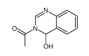 1-(4-hydroxy-4H-quinazolin-3-yl)ethanone结构式