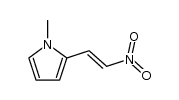 1-methyl-2-(E-2-nitroethenyl)-1H-pyrrole Structure