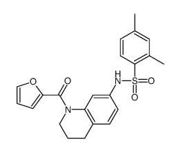 N-[1-(furan-2-carbonyl)-3,4-dihydro-2H-quinolin-7-yl]-2,4-dimethylbenzenesulfonamide Structure