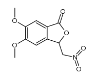 5,6-dimethoxy-3-nitromethyl-phthalide Structure